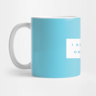 I am stuck on earth - white box Mug